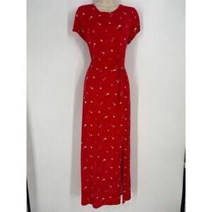 Loft Red Cherry Dress (B13)